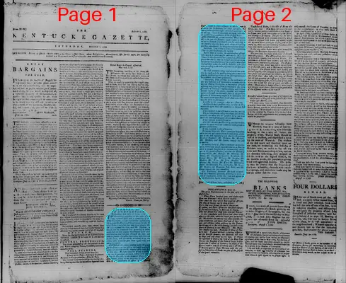 Page thumbnail for The Kentucke Gazette
