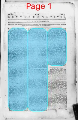 Page thumbnail for The Kentucke Gazette