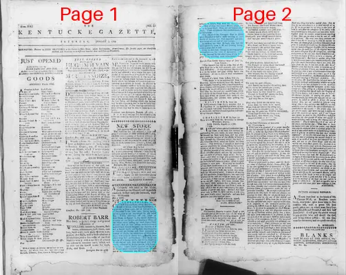 Page thumbnail for The Kentucke Gazette