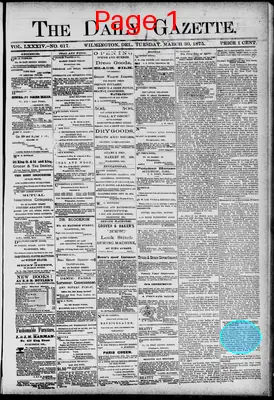 Page thumbnail for The Daily Gazette