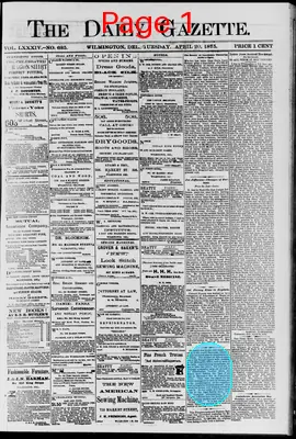 Page thumbnail for The Daily Gazette