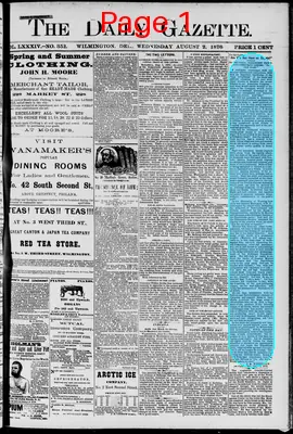 Page thumbnail for The Daily Gazette