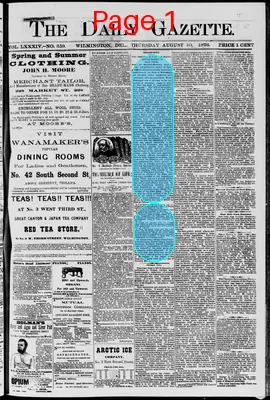 Page thumbnail for The Daily Gazette