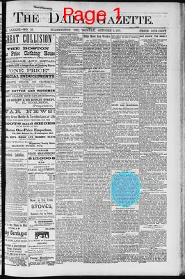Page thumbnail for The Daily Gazette