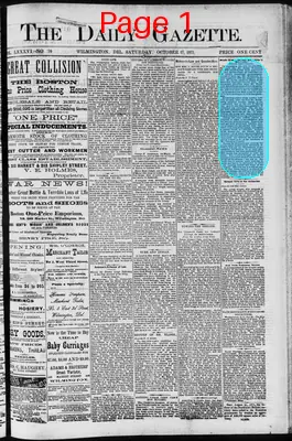 Page thumbnail for The Daily Gazette