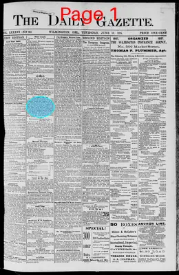 Page thumbnail for The Daily Gazette