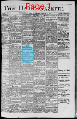 Page thumbnail for The Daily Gazette