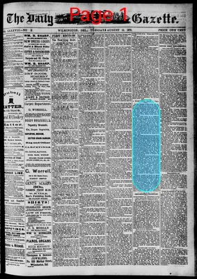Page thumbnail for The Daily Gazette