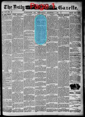 Page thumbnail for The Daily Gazette