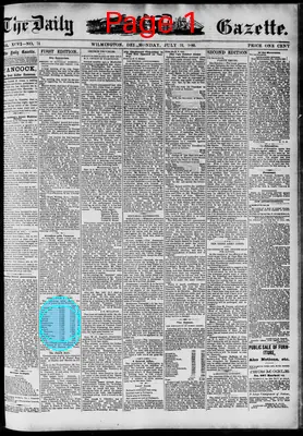 Page thumbnail for The Daily Gazette