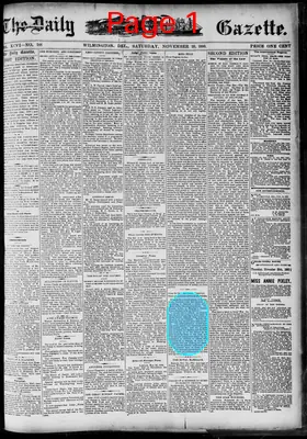 Page thumbnail for The Daily Gazette