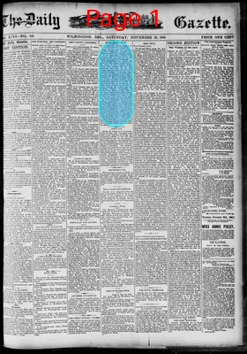 Page thumbnail for The Daily Gazette