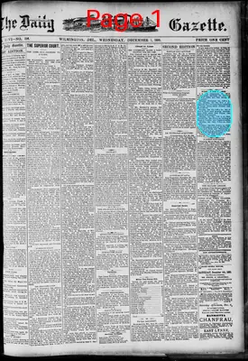 Page thumbnail for The Daily Gazette