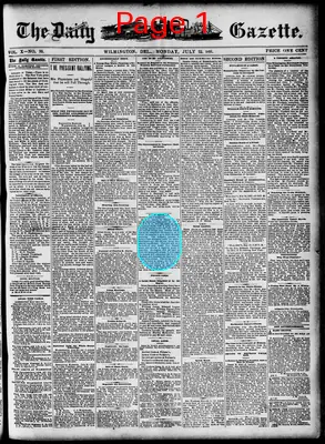 Page thumbnail for The Daily Gazette