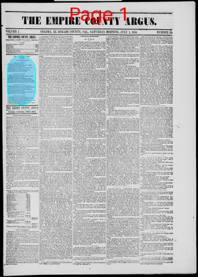 Page thumbnail for The Empire County Argus