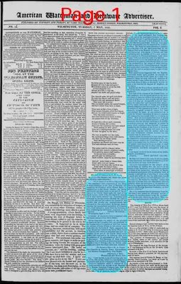 Page thumbnail for American Watchman And Delaware Advertiser