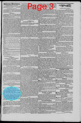 Page thumbnail for American Watchman And Delaware Advertiser