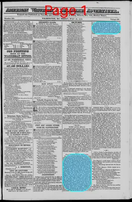 Page thumbnail for American Watchman And Delaware Advertiser