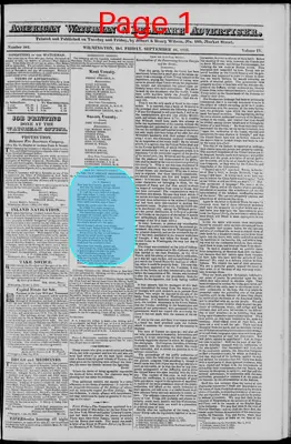 Page thumbnail for American Watchman And Delaware Advertiser