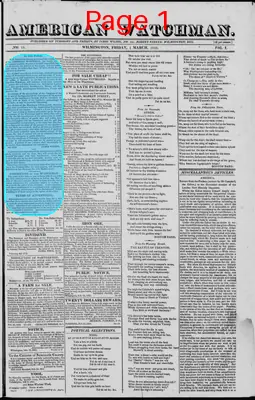 Page thumbnail for American Watchman