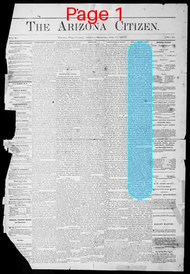 Page thumbnail for Arizona Citizen