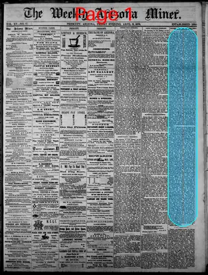 Page thumbnail for The Weekly Arizona Miner