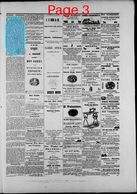 Page thumbnail for The Shasta Courier