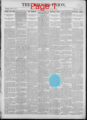Page thumbnail for The Record Union