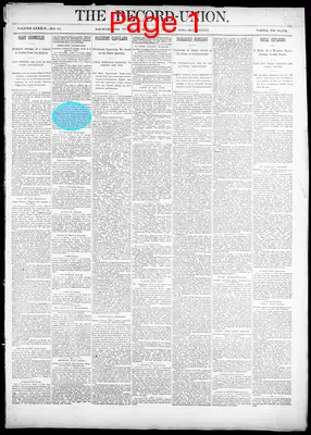 Page thumbnail for The Record Union