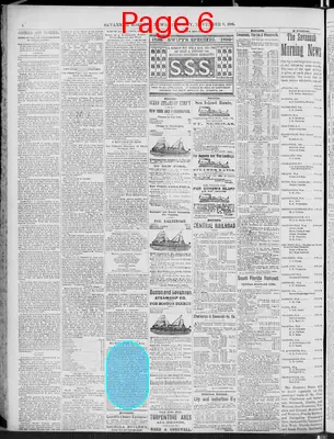 Page thumbnail for Savannah Morning News