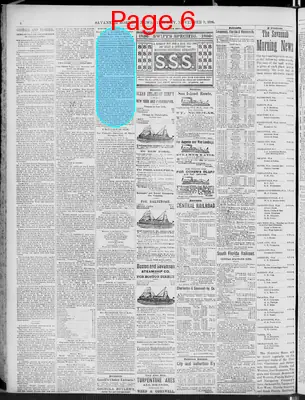 Page thumbnail for Savannah Morning News