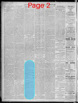 Page thumbnail for Savannah Morning News