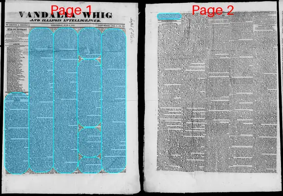 Page thumbnail for Vandalia Whig And Illinois Intelligencer