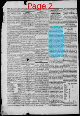 Page thumbnail for Vandalia Whig And Illinois Intelligencer