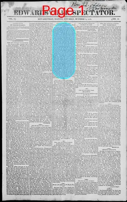 Page thumbnail for Edwardsville Spectator