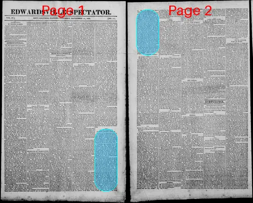 Page thumbnail for Edwardsville Spectator