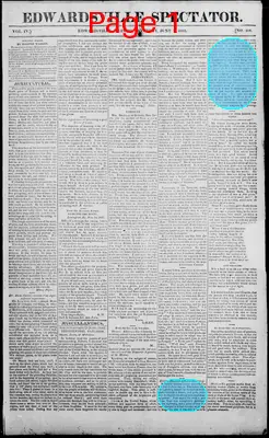 Page thumbnail for Edwardsville Spectator