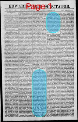 Page thumbnail for Edwardsville Spectator