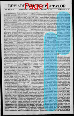 Page thumbnail for Edwardsville Spectator