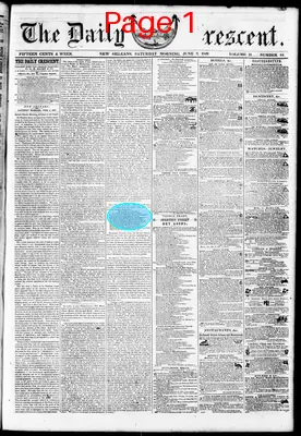 Page thumbnail for The Daily Crescent