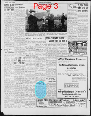 Page thumbnail for Sunday Chicago Bee