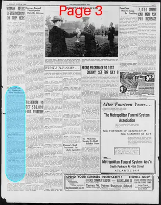 Page thumbnail for Sunday Chicago Bee
