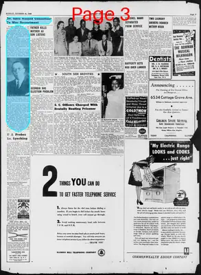 Page thumbnail for Sunday Chicago Bee