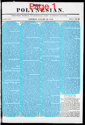 Page thumbnail for The Polynesian (Honolulu