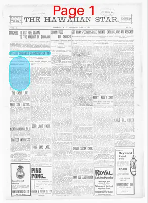Page thumbnail for The Hawaiian Star