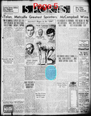 Page thumbnail for Atlanta Daily World