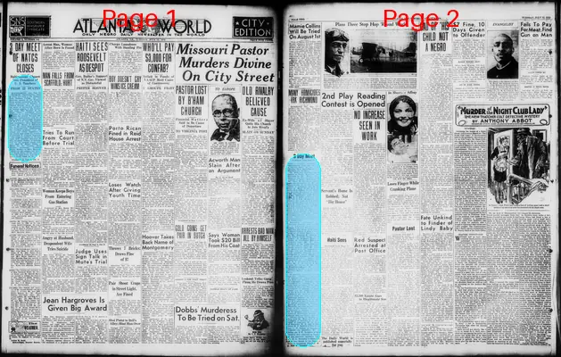 Page thumbnail for Atlanta Daily World