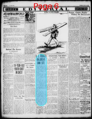 Page thumbnail for Atlanta Daily World