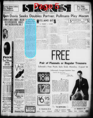 Page thumbnail for Atlanta Daily World