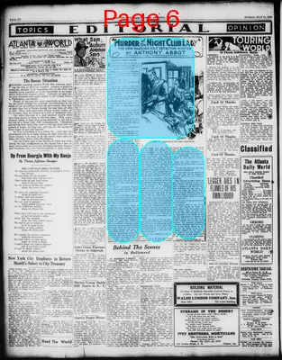 Page thumbnail for Atlanta Daily World